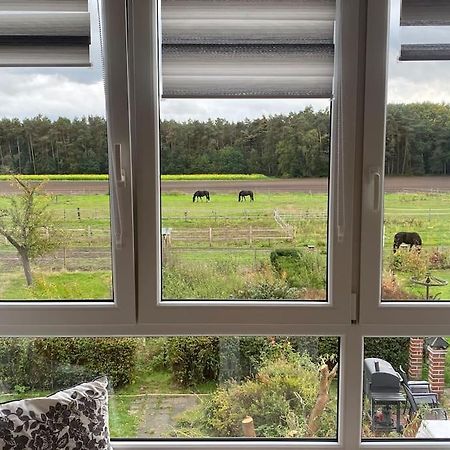 Wunderschoene Ferienwohnung Auf Dem Bauernhof เกรเวน ภายนอก รูปภาพ